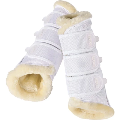 Afbeelding van Eskadron Beenbeschermers Classic Sports Faux Fur Wit