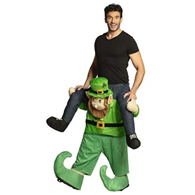 Afbeelding van Boland Kostuum Funny St Patrick (one size) Volwassenen Leprechaun St. Patrick&#039;s Day
