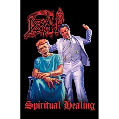 Afbeelding van Death Spiritual Healing Textiel Poster Multicolours