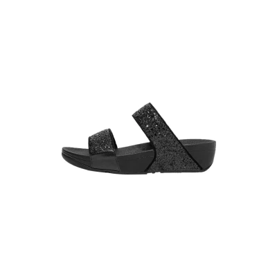 Afbeelding van Fitflop LULU glitter Muiltjes, Dames, Maat: 42, Black Schoenen