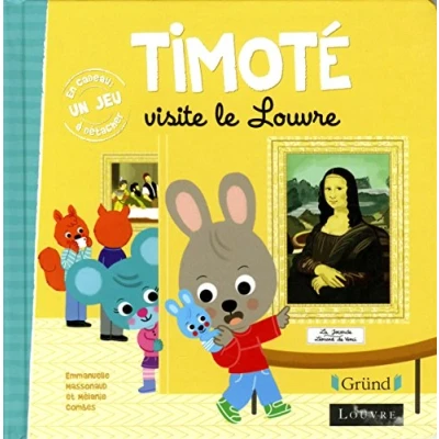 Afbeelding van Timote visite le louvre