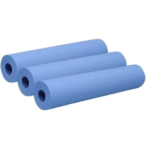Afbeelding van (DSTOCK60) 3 onderzoekslaken 50 x 35 cm gelamineerd duurzaam optimale absorptie voorgesneden om de breedte 150 formaten rollen