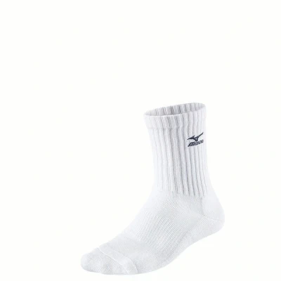 Afbeelding van Mizuno Volleyball Socks Medium Wit/Navy Dames/Heren Maat M