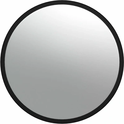 Afbeelding van VidaXL Verkeersspiegel voor binnen convex Ø40 cm acryl zwart