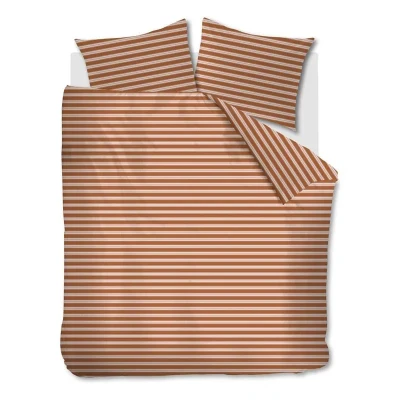 Afbeelding van vtwonen Pyjamas dekbedovertrek Lits Jumeaux 240x200/220 Steenrood