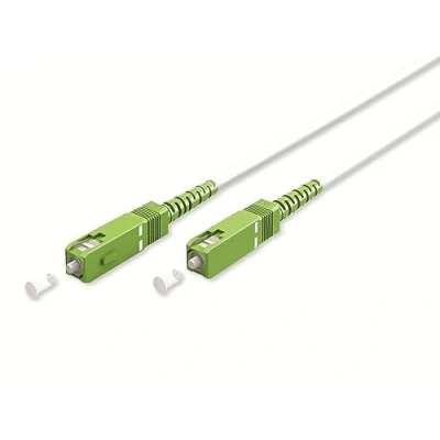 Afbeelding van Goobay Glasvezelkabel (FTTH), Singlemode (OS2) White, wit (Simplex), 0,5 m