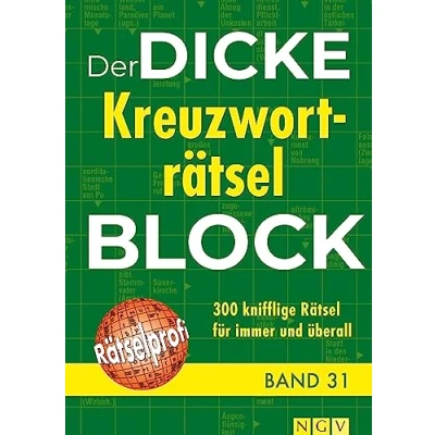 Afbeelding van Der dicke Kreuzworträtsel Block Band 31