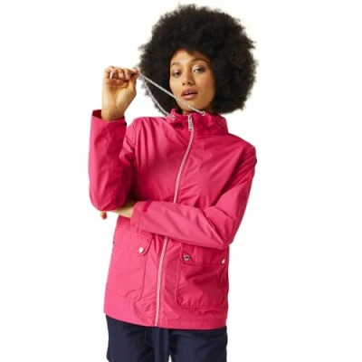 Afbeelding van Regatta Bayletta Giovanna Fletcher Wandeljack voor dames, waterdicht, Wit.