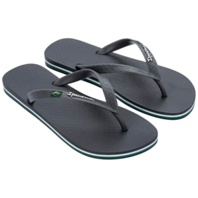 Afbeelding van Classic Brasil Slippers Heren Dark Grey 900 39 40 Grijs