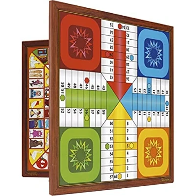 Afbeelding van Fournier 521111 Spelbord voor paardjesspel en ganzenspel, meerkleurig, 33 x cm