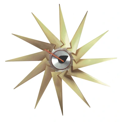 Afbeelding van Vitra Turbine Clock wandklok Berden wonen &amp; slapen