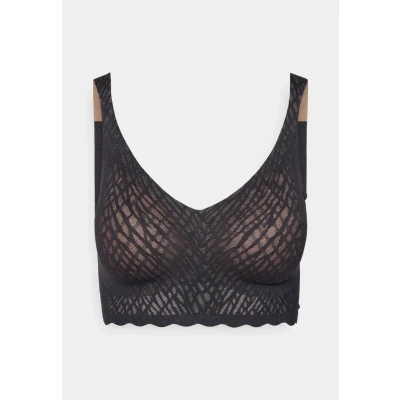 Afbeelding van Sloggi FEEL Bliss Bralette Bustier, Dames, Maat: XXL, Black