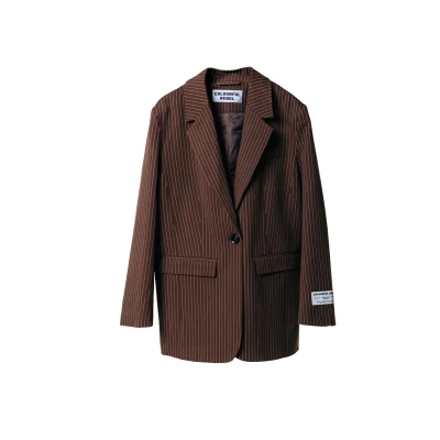 Afbeelding van Colourful Rebel Jesra Pinstripe Blazer L