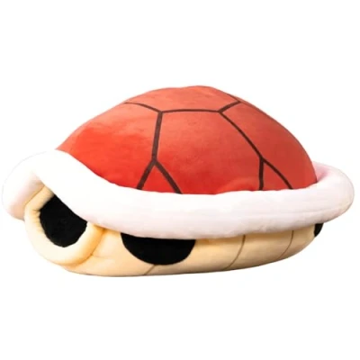 Image de TOMY Mario Kart Peluche Club Mocchi Carapace Rouge 30 cm
