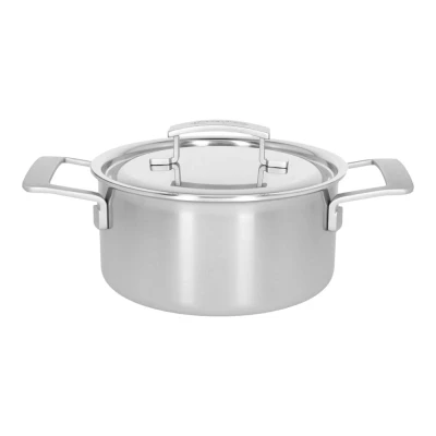 Afbeelding van Demeyere Industry 5 Kookpot Met Deksel 20 Cm