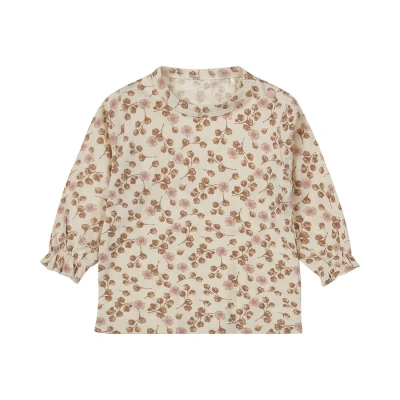 Afbeelding van Dirkje T shirt Off White Bio Cotton Maat 80