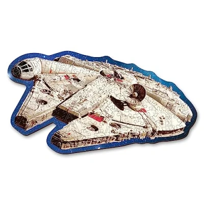 Afbeelding van Star Wars Puzzel Hout Millenium Falcon 5900511201895