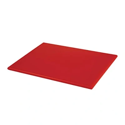Afbeelding van Hygiplas HDPE snijplank rood 300x225x12mm