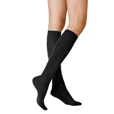 Afbeelding van Kunert dames Kniekousen in wolblend de kleur Zwart, maat: 35/38