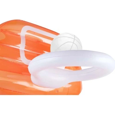 Afbeelding van Opblaasbare Spelletjes Basketbalset Mega Neon