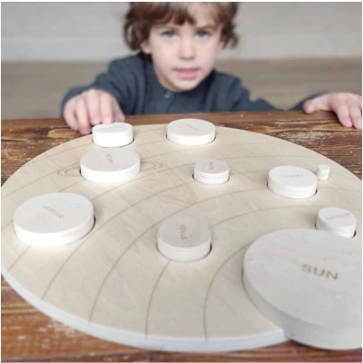 Afbeelding van Andreu toys puzzel zonnestelsel