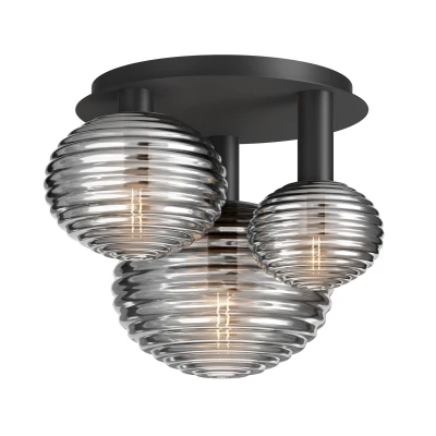 Afbeelding van Maytoni Plafondlamp Reels Zwart