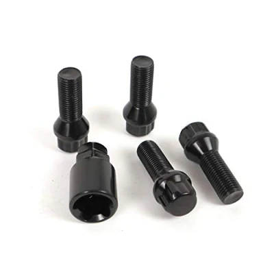 Afbeelding van Omp Speed 4 stuks diefstalbeveiligingsschroeven velgen M12 x 1,25 schroefdraadlengte 28 mm conische vorm