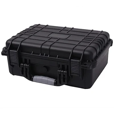 Image de vidaXL Boîte de protection pour équipement 40,6 x 33 17,4 cm noir