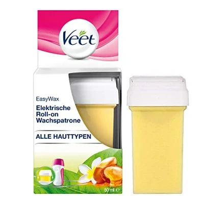 Afbeelding van Veet EasyWax navulpatroon essentiële inspirations, voor alle huidtypes, per stuk verpakt (1 x 50 ml)