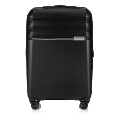 Afbeelding van Hedgren Lineo Stripe 67 Expandable black Harde Koffer