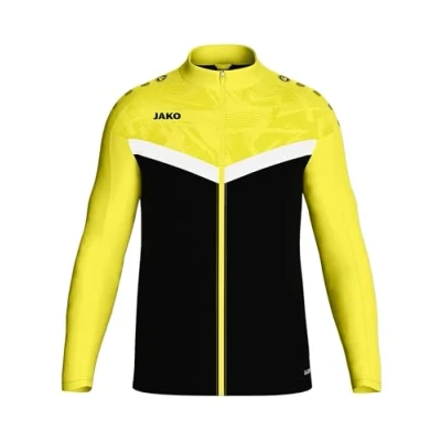 Afbeelding van Jako Iconic Polyestervest Kinderen Zwart / Zachtgeel Maat: 128