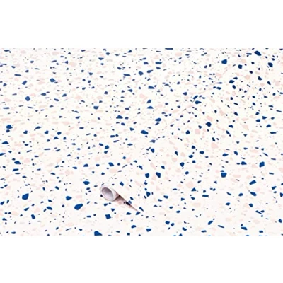 Afbeelding van d c fix Design Terrazzo Plakfolie Decoratieve folie voor meubels, behang, zelfklevend, design, renovatie, upcycling, keuken, kast, deur, Neo 45 cm x 2 m