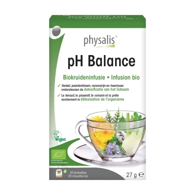 Afbeelding van Physalis pH Balance Kruideninfusie Bio 20 theezakjes