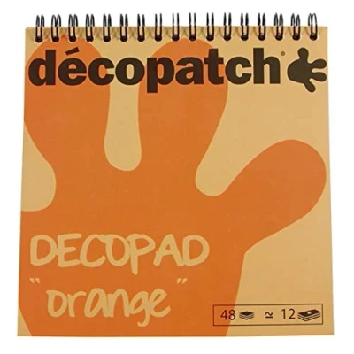 Afbeelding van Clairefontaine BLOC01O decopatch papier in boek vorm