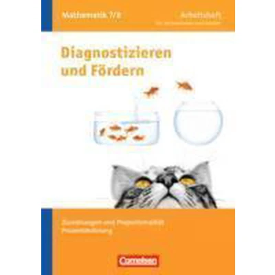 Afbeelding van Diagnostizieren und Fördern in Mathematik 7./8. Schuljahr Arbeitsheft Allgemeine Ausgabe