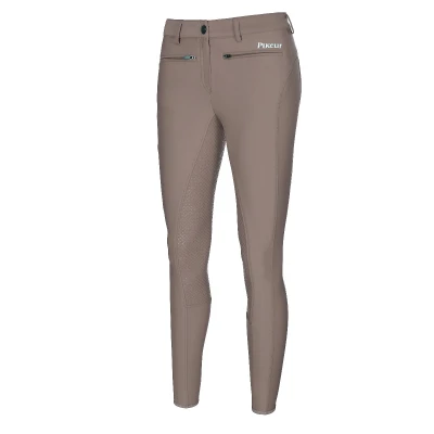 Image de Pikeur Pantalon d&#039;Équitation Tessa Full Grip Taupe EU 40