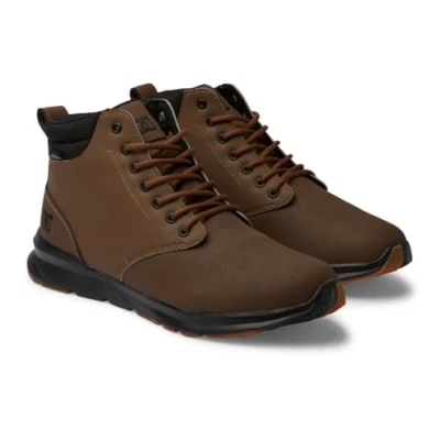Afbeelding van DC Shoes Sneakers hoog, Heren, Maat: 44, Dbr dark brown Leer