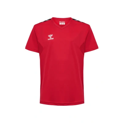 Afbeelding van Hummel Authentic Sport Tshirt voor kinderen, Maat: 116, True red