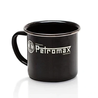 Afbeelding van Petromax Drink mok emaille zwart