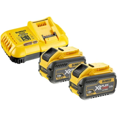 Afbeelding van DeWALT DCB118Y2 XR FlexVolt Accu Starterset 2x 18V/54V 12Ah + snellader