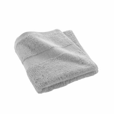 Afbeelding van douceur d&#039;intérieur, Handdoek (50 x 90 cm) Elegance Pearl, 100% katoen, effen