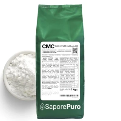 Afbeelding van Saporepuro CMC 1 kg ideaal voor ijs, gels, decoraties en pasta uitstekende geleermiddel stabilisator