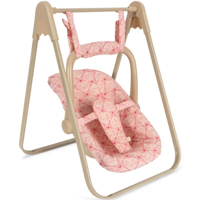 Afbeelding van Konges Sløjd Poppenschommel Geschikt vanaf 3 jaar 52x37x42cm Lacy Pink