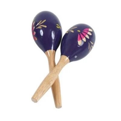 Image de FUZEAU MARACAS VIOLETTES L.20 CM