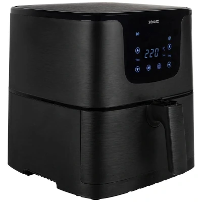 Afbeelding van NOVA 02.180176.01.001 Airfryer 1700 W Timerfunctie, Oververhittingsbeveiliging, Anti aanbaklaag, Met display Zwart