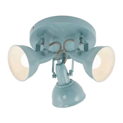 Afbeelding van Briloner Leuchten plafondspot 3 lichts Retro/vintage E14 Mint wit