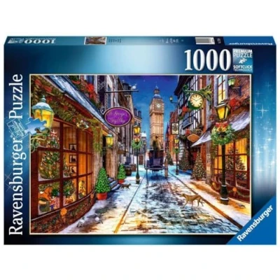 Afbeelding van Ravensburger kerstpuzzel Kersttijd Legpuzzel 1000 stukjes