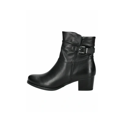 Afbeelding van Caprice Cowboy/Bikerlaarsjes, Dames, Maat: 37, Black nappa Schoenen