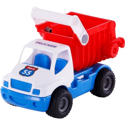 Afbeelding van Cavallino Grip Kiepvrachtwagen met Rubberbanden, 26cm