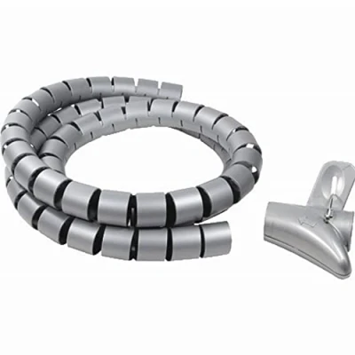 Afbeelding van LOGILINK SPIRAL WRAPPING BAND 1,5M/25MM GREY + FREE TOOL